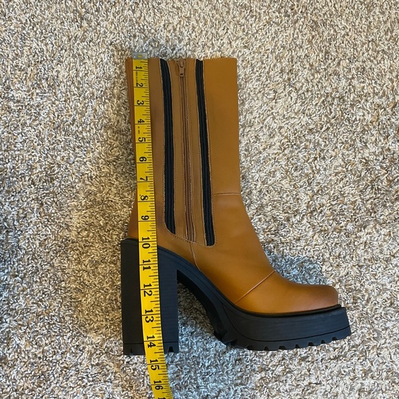 Free People Tristan Chelsea Boot Platform Lug chunky size 39 - Picture 12 of 13